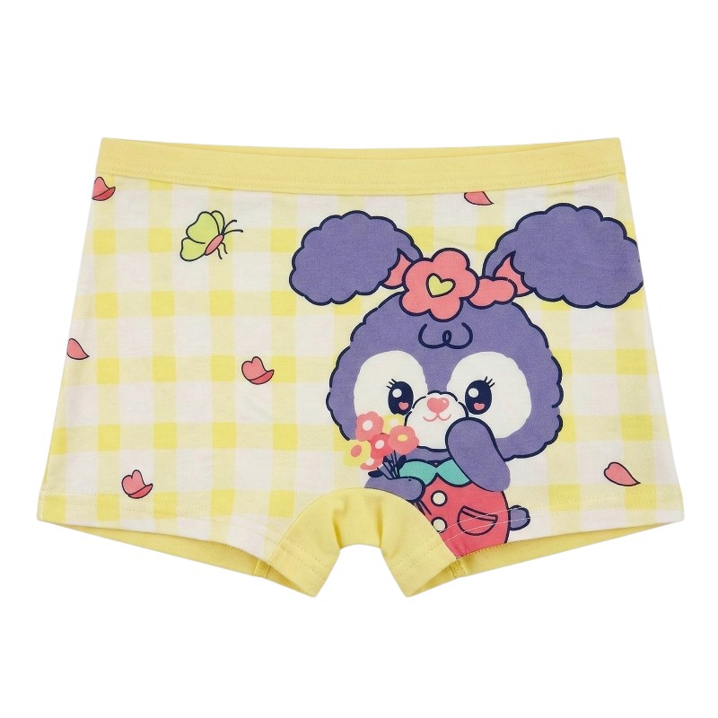 Bidani - 4pc-Set - Girl's Love Happy Printed Soft Comfort Panties - Multicolor