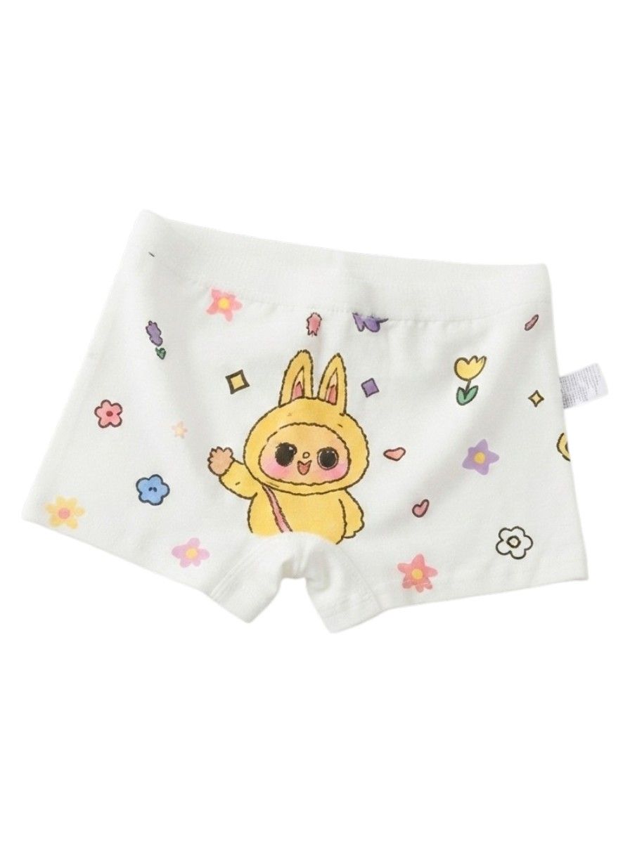 Bidani - 4pc-Set - Girls Cotton Soft Comfort Printed Panties