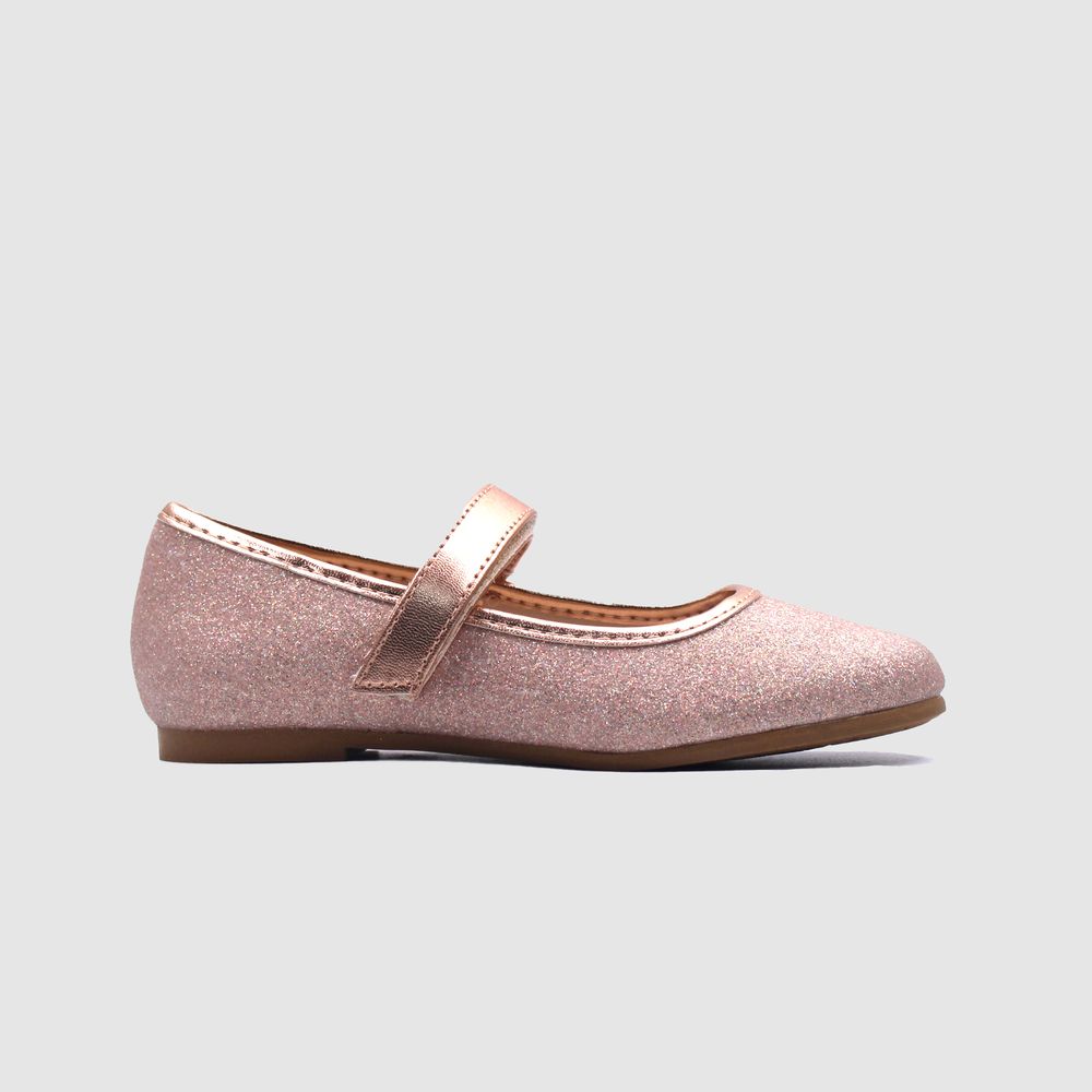 D' Daniela Sparkle Ballet Flats - Rose
