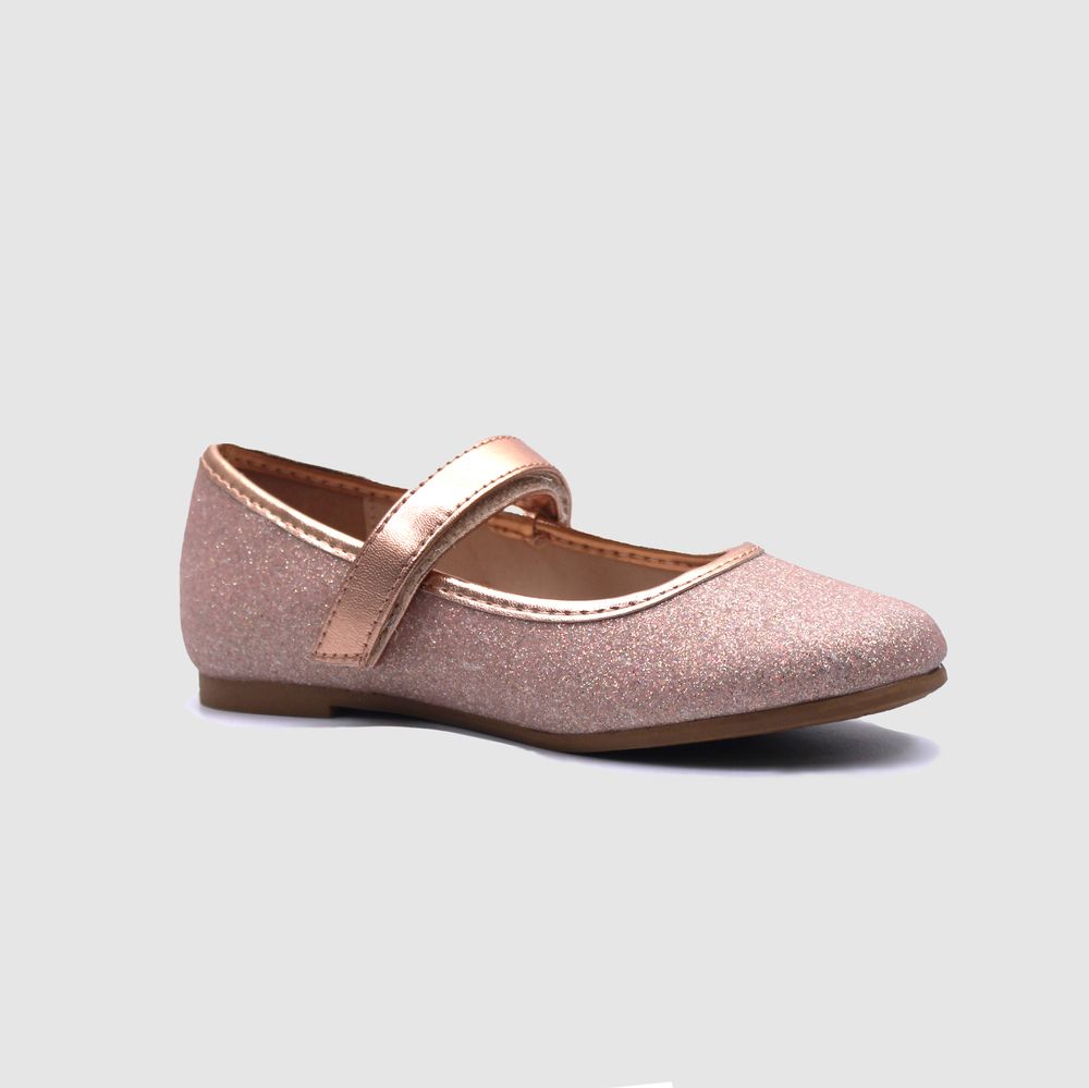 D' Daniela Sparkle Ballet Flats - Rose