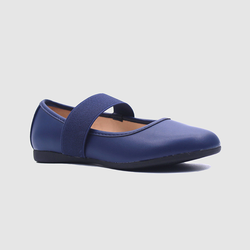 D' Daniela Little Princess Ballet Flats - Navy Blue