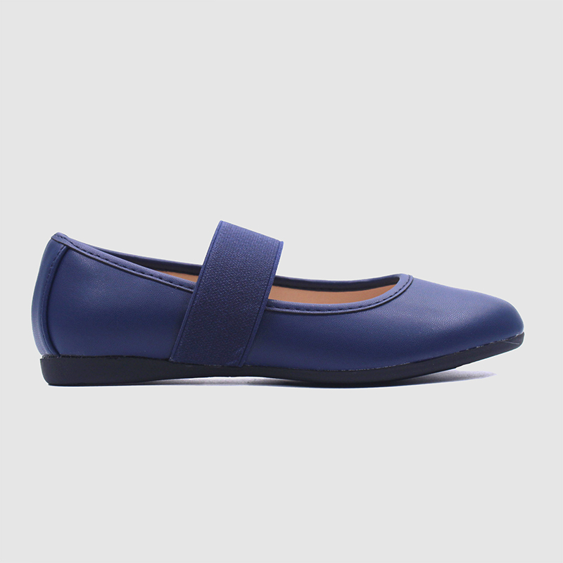 D' Daniela Little Princess Ballet Flats - Navy Blue