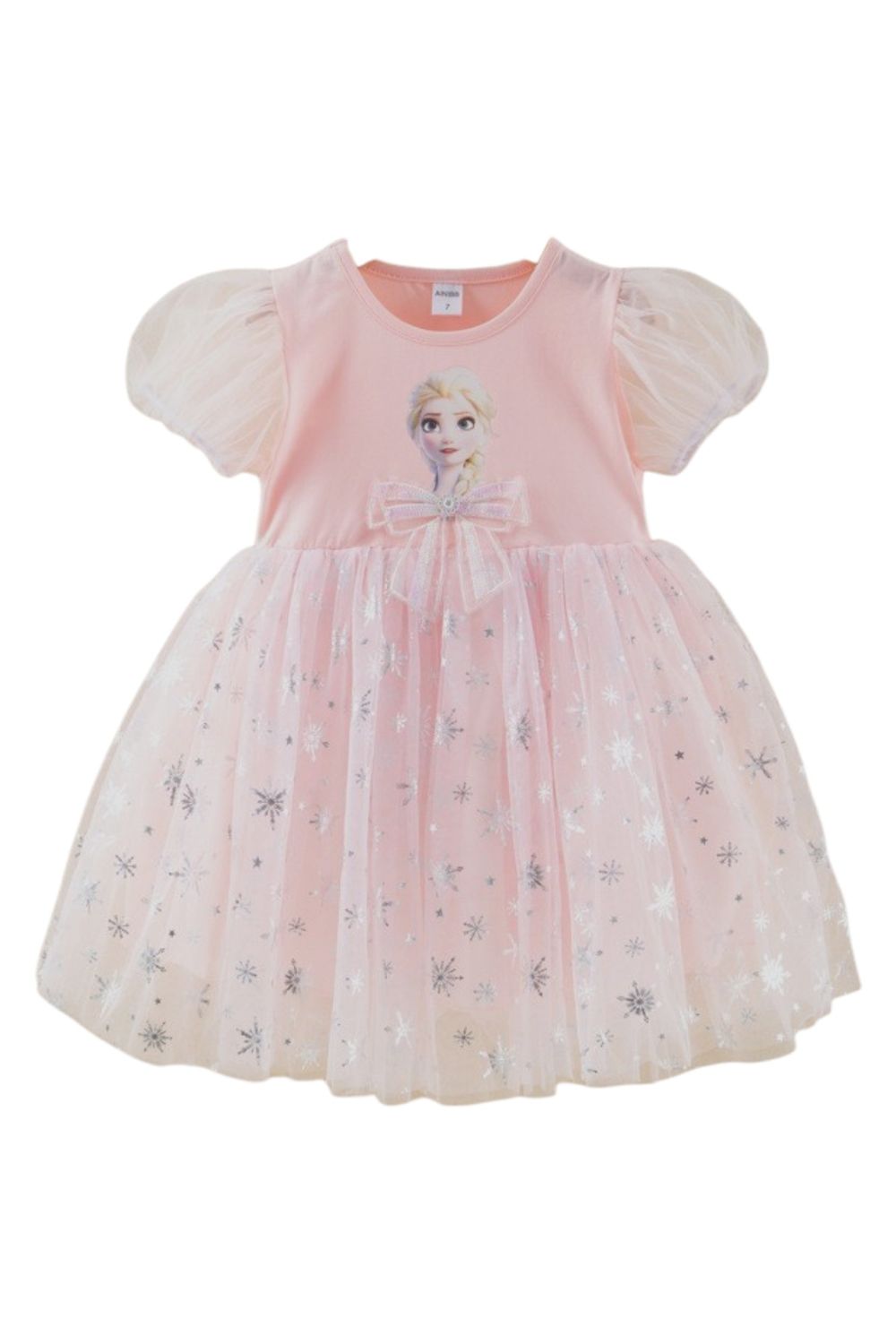 D' Daniela Elsa Stardust Princess Dress - Pink