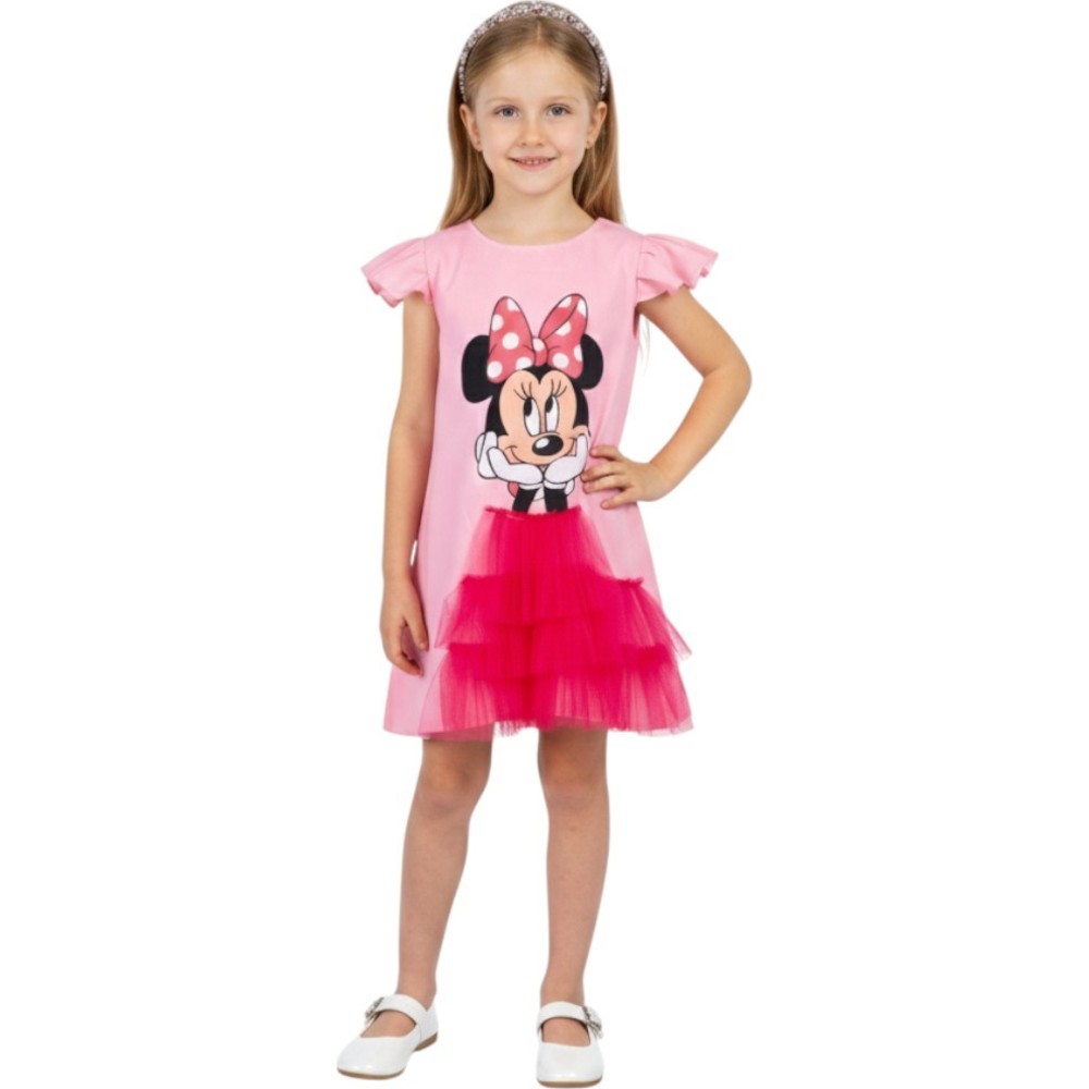 D' Daniela Mickey Mouse Casual Dress - Pink