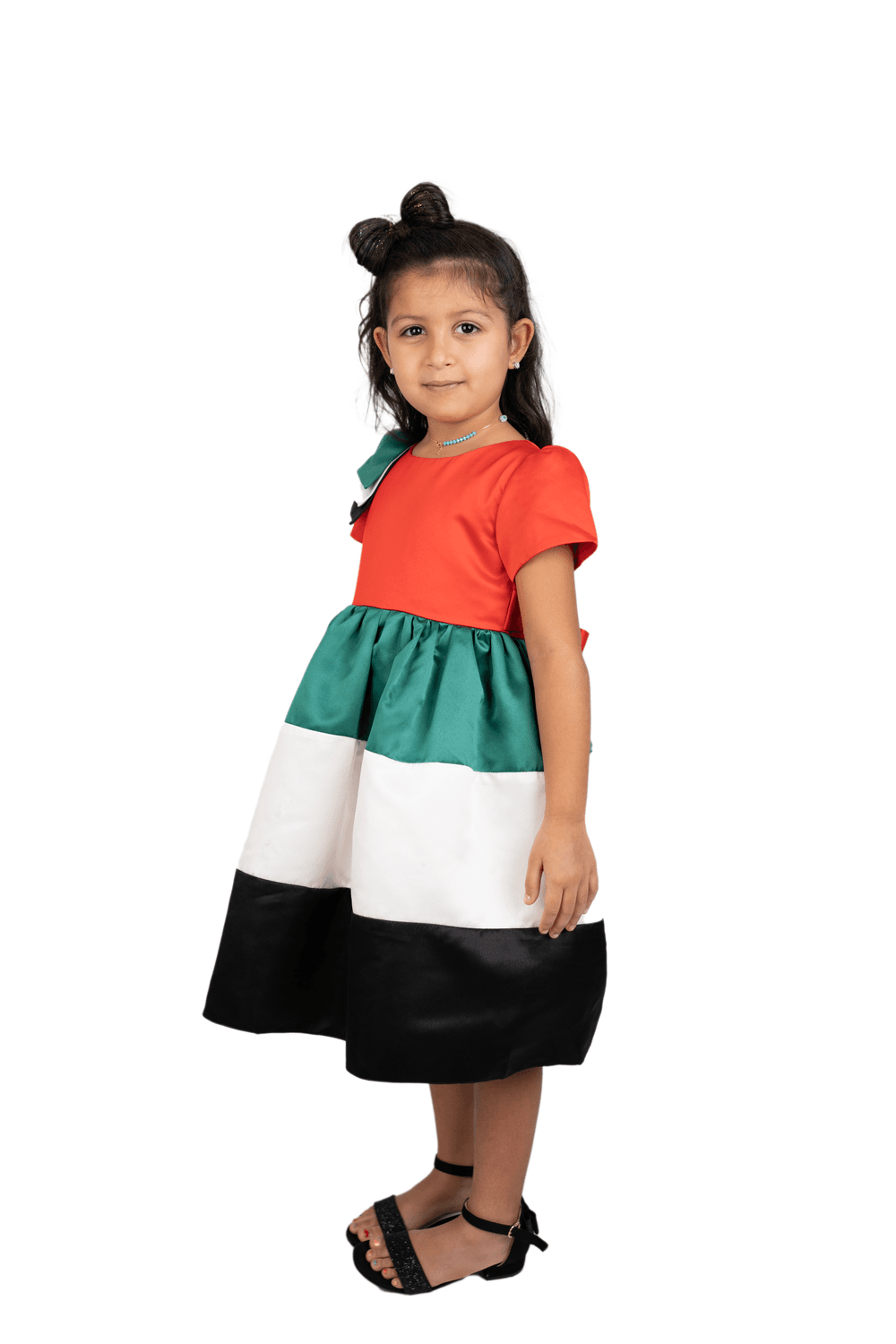 D' Daniela Uae Flag National Day Reem Collection Dress