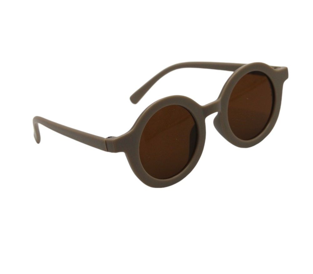 D' Daniela Aya Sunglasses and Bow Clip Set - Pink/Grey - 2 Pcs