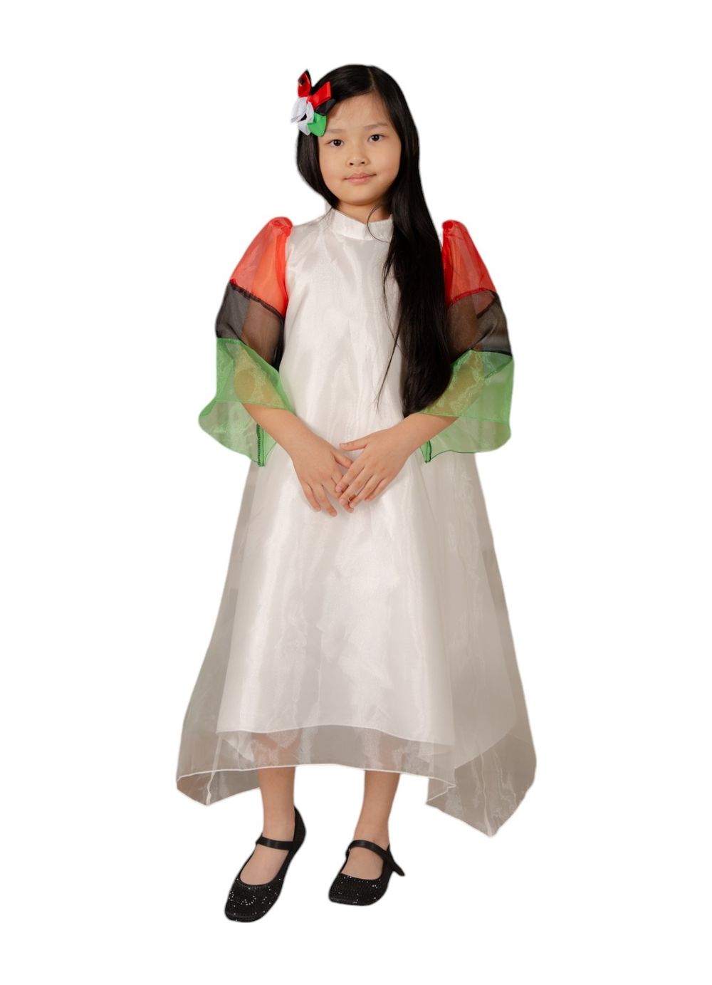 D' Daniela Uae Flag National Day Aaliyah Collection Dress