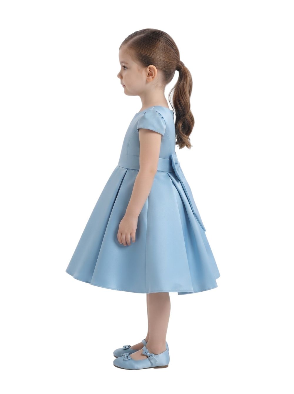 Bidani - Girl's Amina Collection Bow Detail Party Dress
