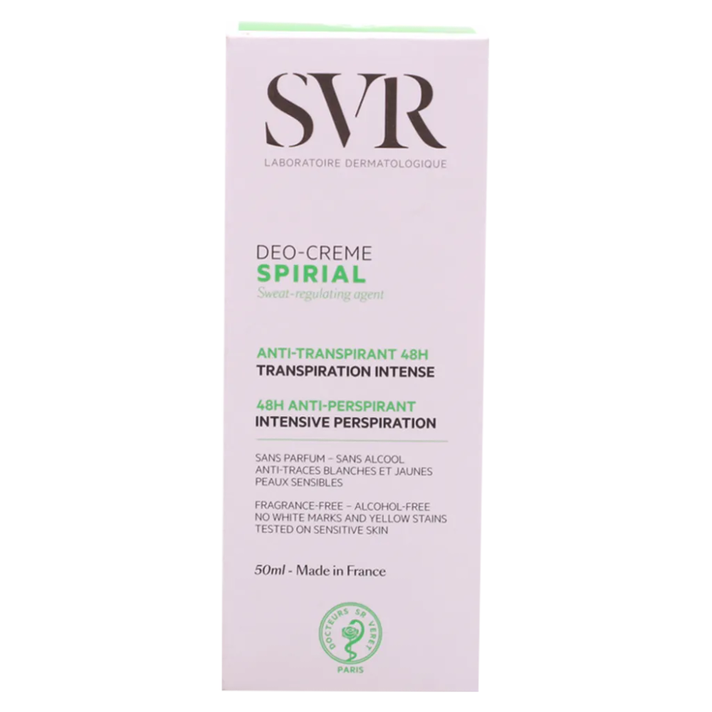 Svr - Spirial Anti-transpirant Cream - 50ml