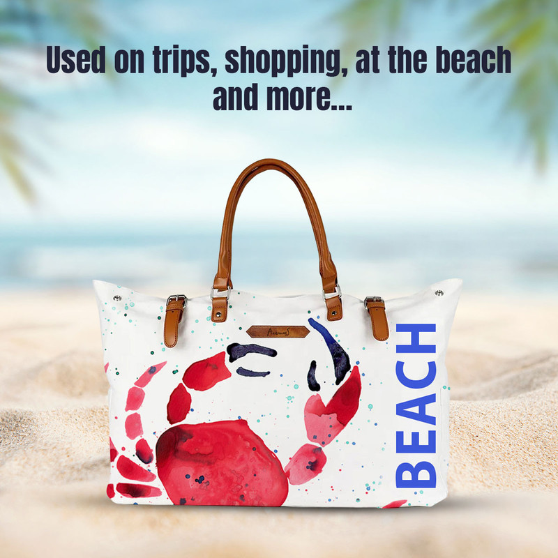 Anemoss - Beach Bag - Crab