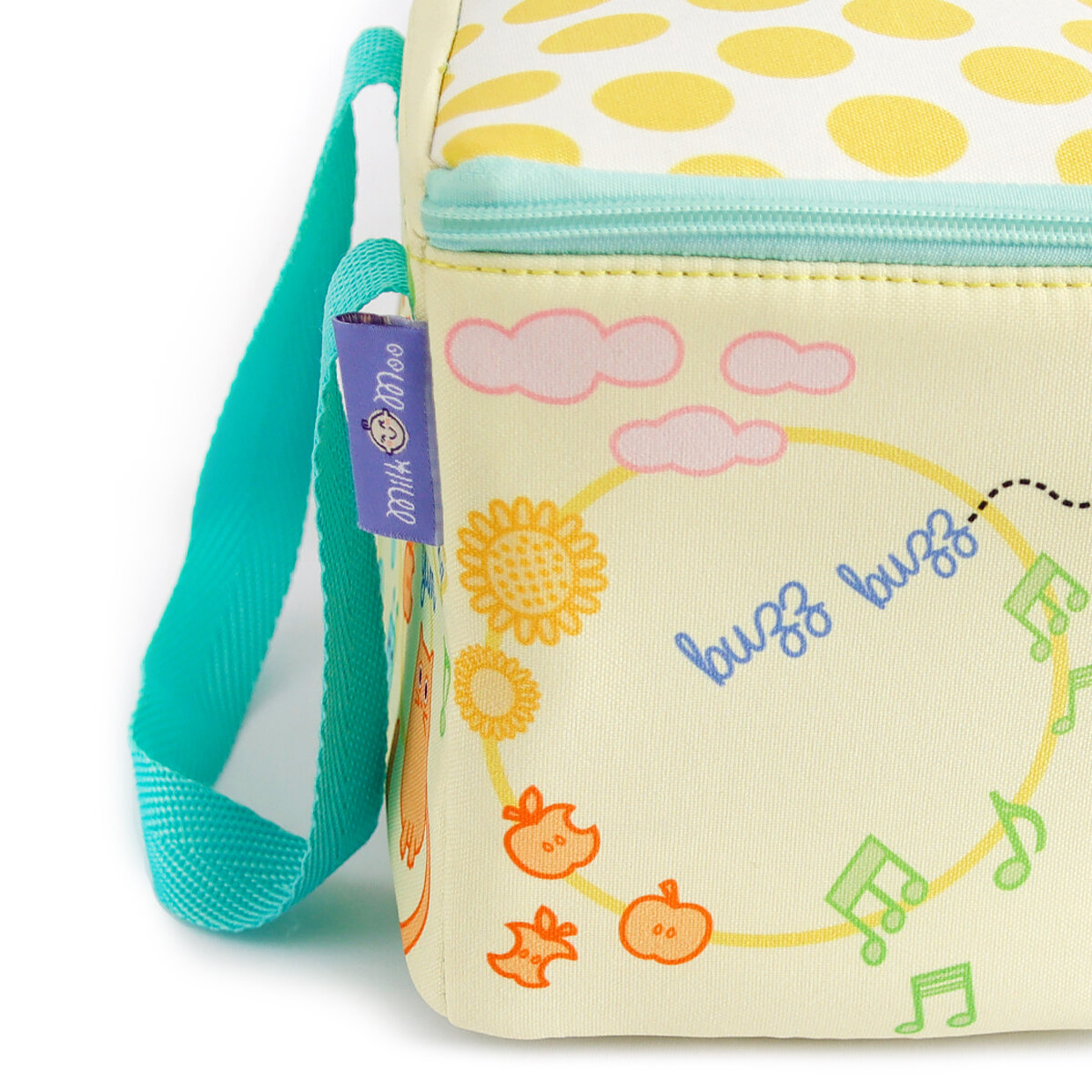 Milk&Moo - Insulated Lunch Bag For Kids - Yellow