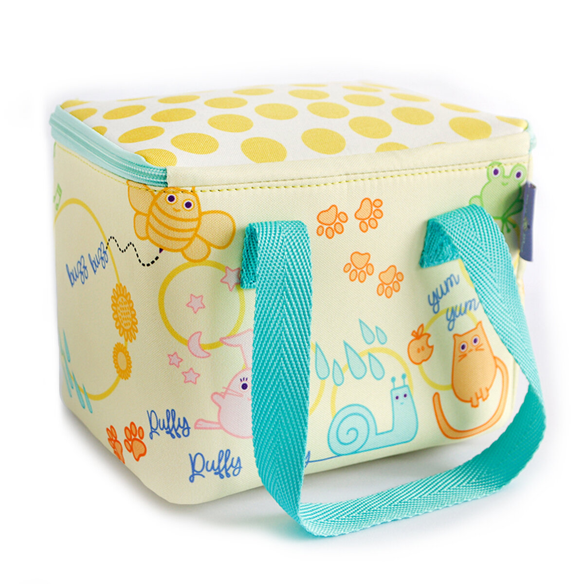 Milk&Moo - Insulated Lunch Bag For Kids - Yellow