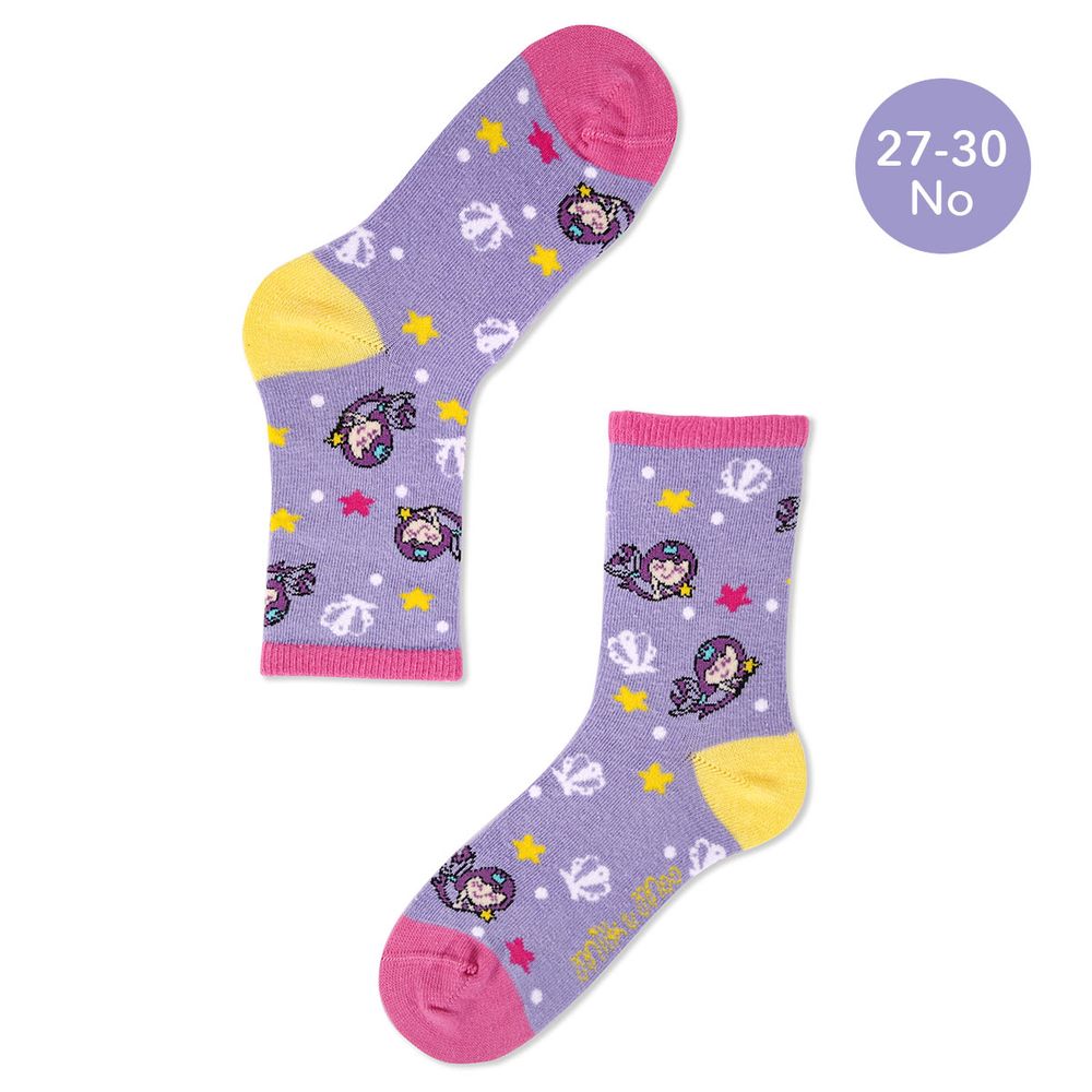 Milk&moo Kids Socks Little Mermaid - Pack of 5