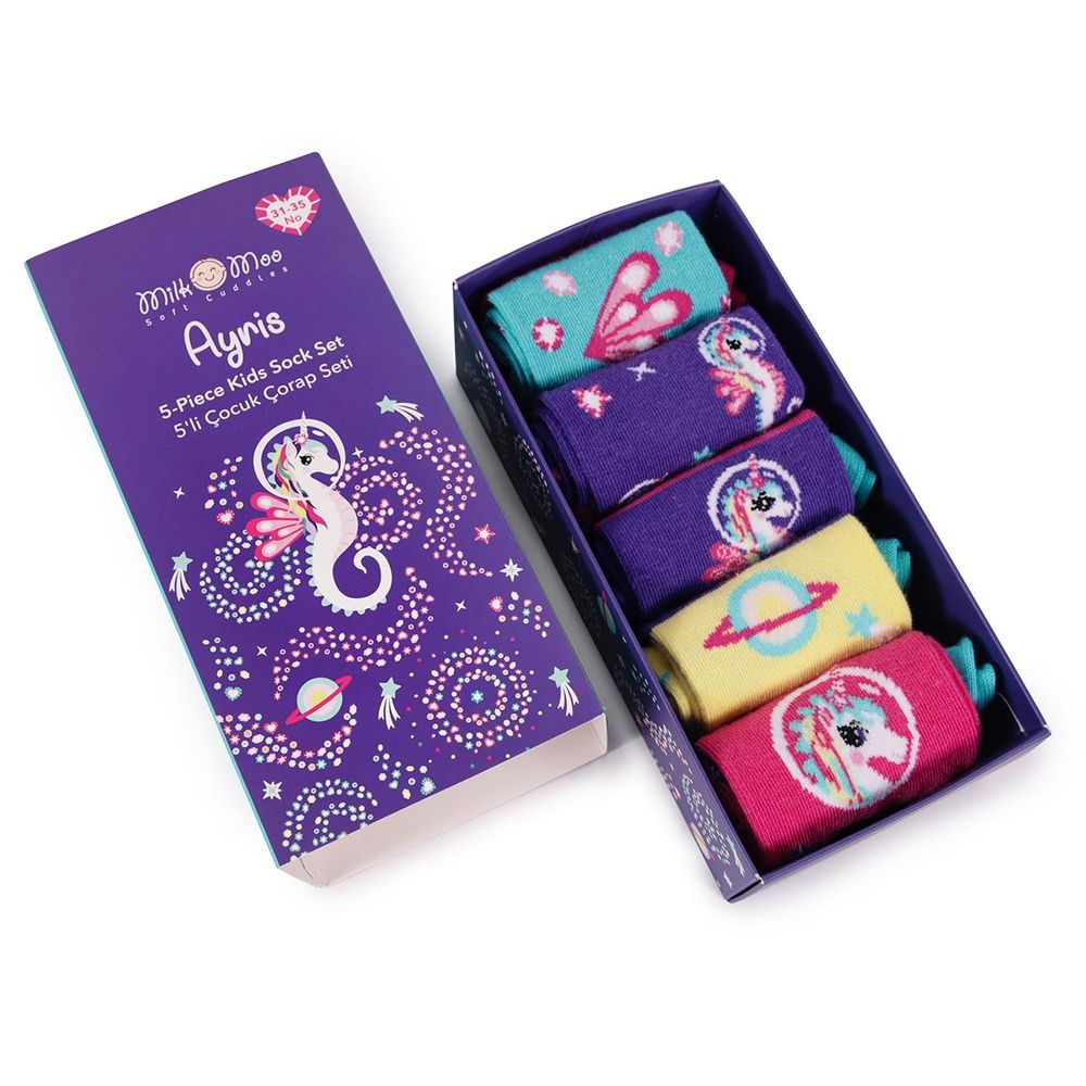Milk&moo Kids Socks Ayris - Pack of 5
