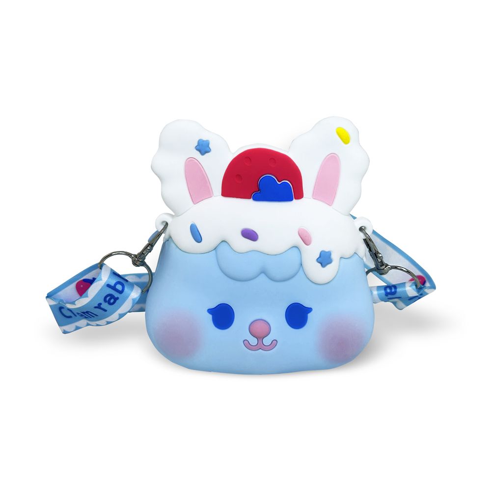 Ogi Mogi Round Shoulder Bag Bunny - Blue