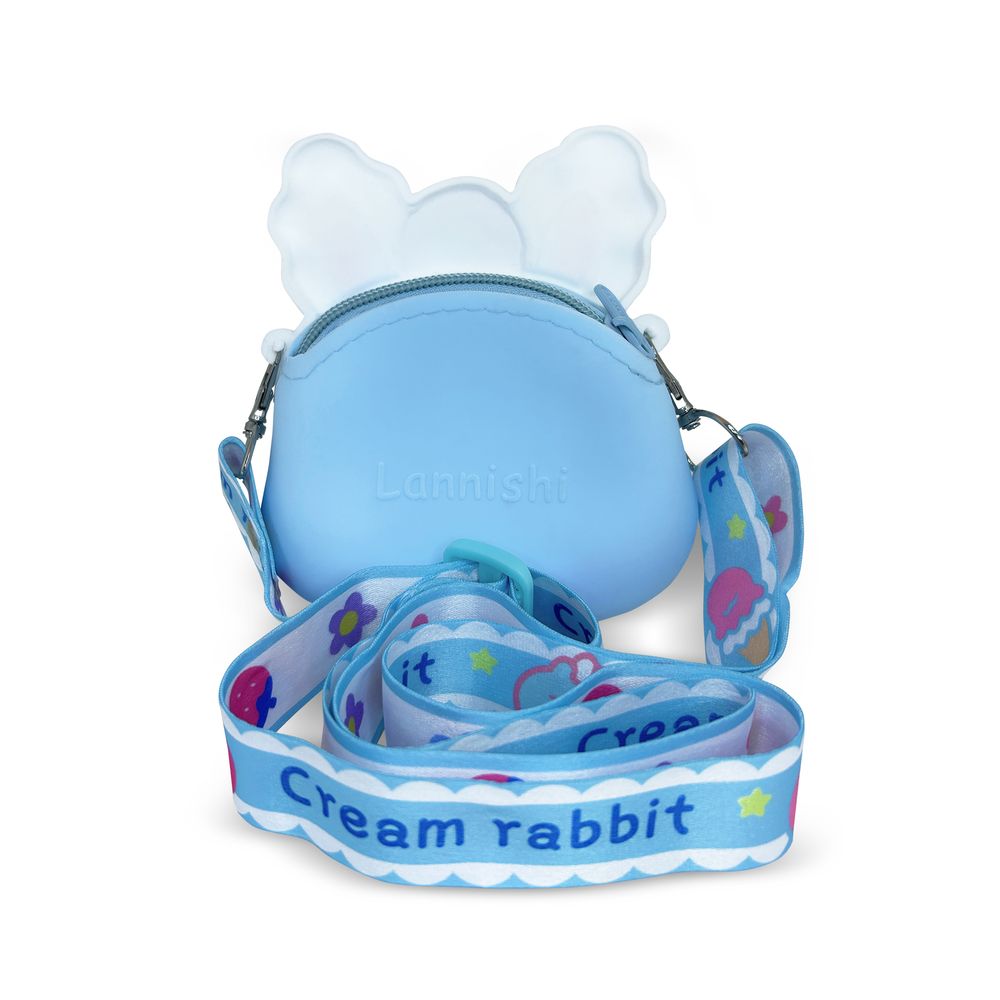Ogi Mogi Round Shoulder Bag Bunny - Blue