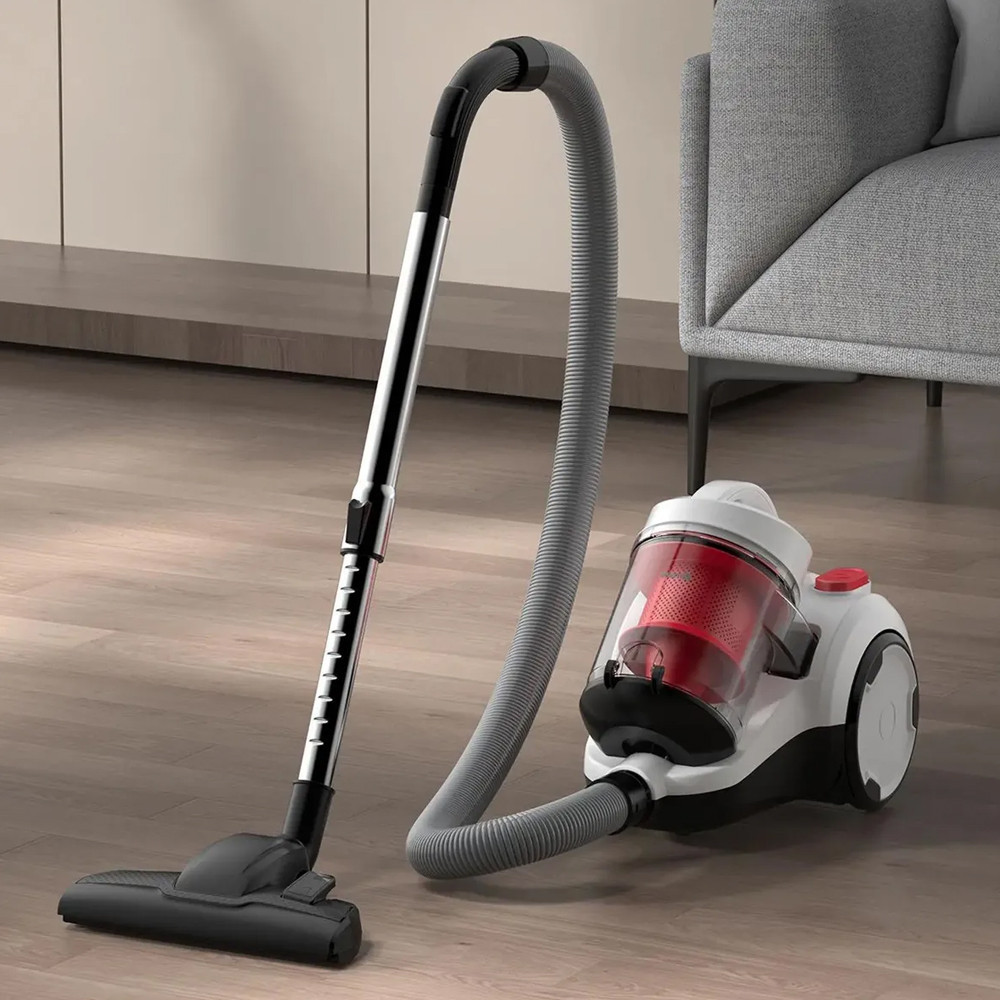Deerma - Horizontal Canister Vacuum Cleaner - White - 1800 W