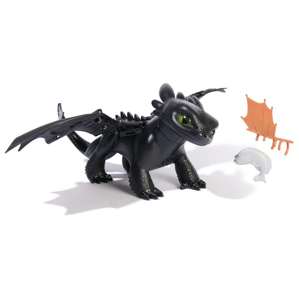 Spin Master - Tame & Train Interactive Toothless Dragon - 10-Inch
