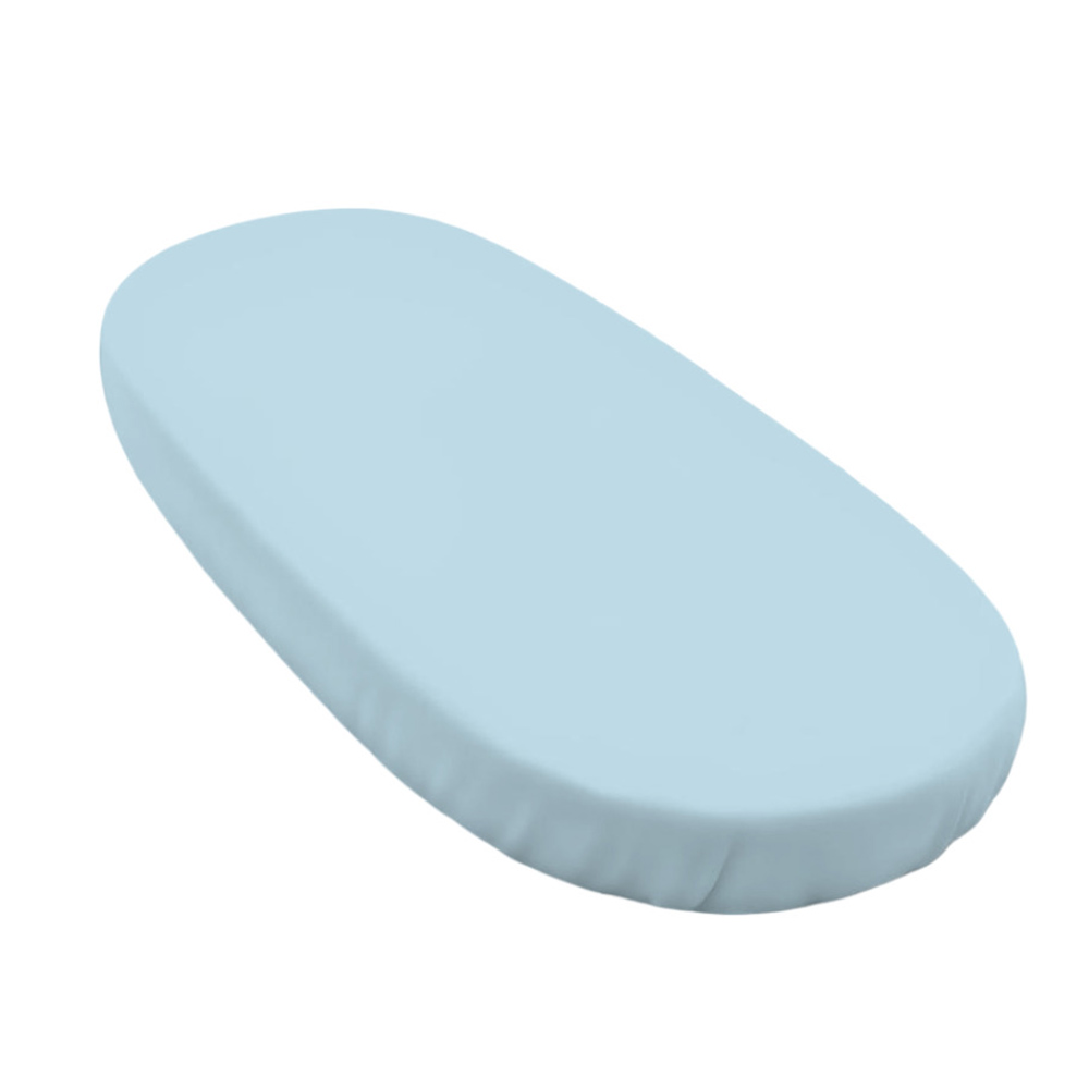 Fancy Fluff - Fitted Sheet For Stokke Sleepi Bed V3 - Blue