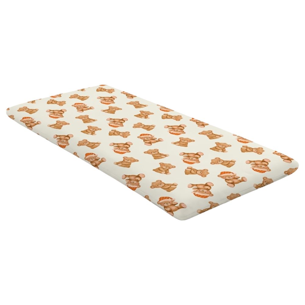 Fancy Fluff - Fitted Sheet for Snuz Pod 5 - Cuddle Bear 