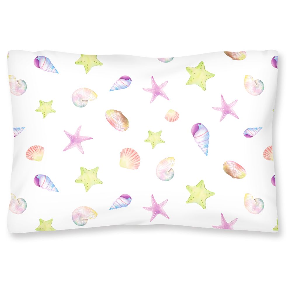 Fancy Fluff - Baby's Organic Cotton Comforter Set - Sea Fantasy - 5 Pcs