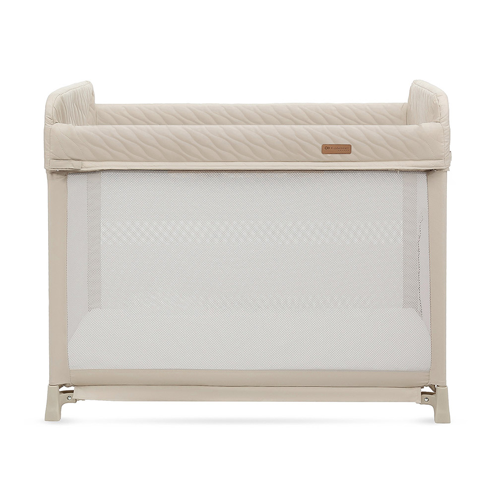 Kinderkraft - Moon Dream 2-Level Foldable Travel Cot 0-3Y - Beige