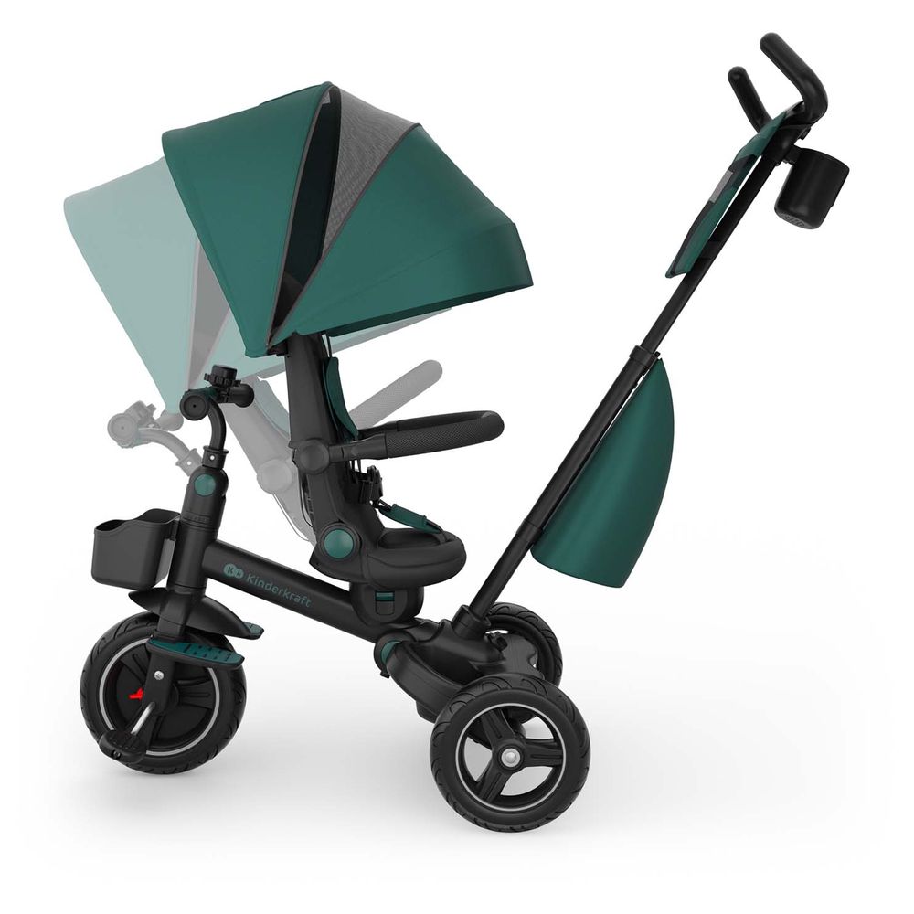 Kinderkraft - Spinstep 2 Plus 5-in-1 Tricycle 9m-5Y - Green
