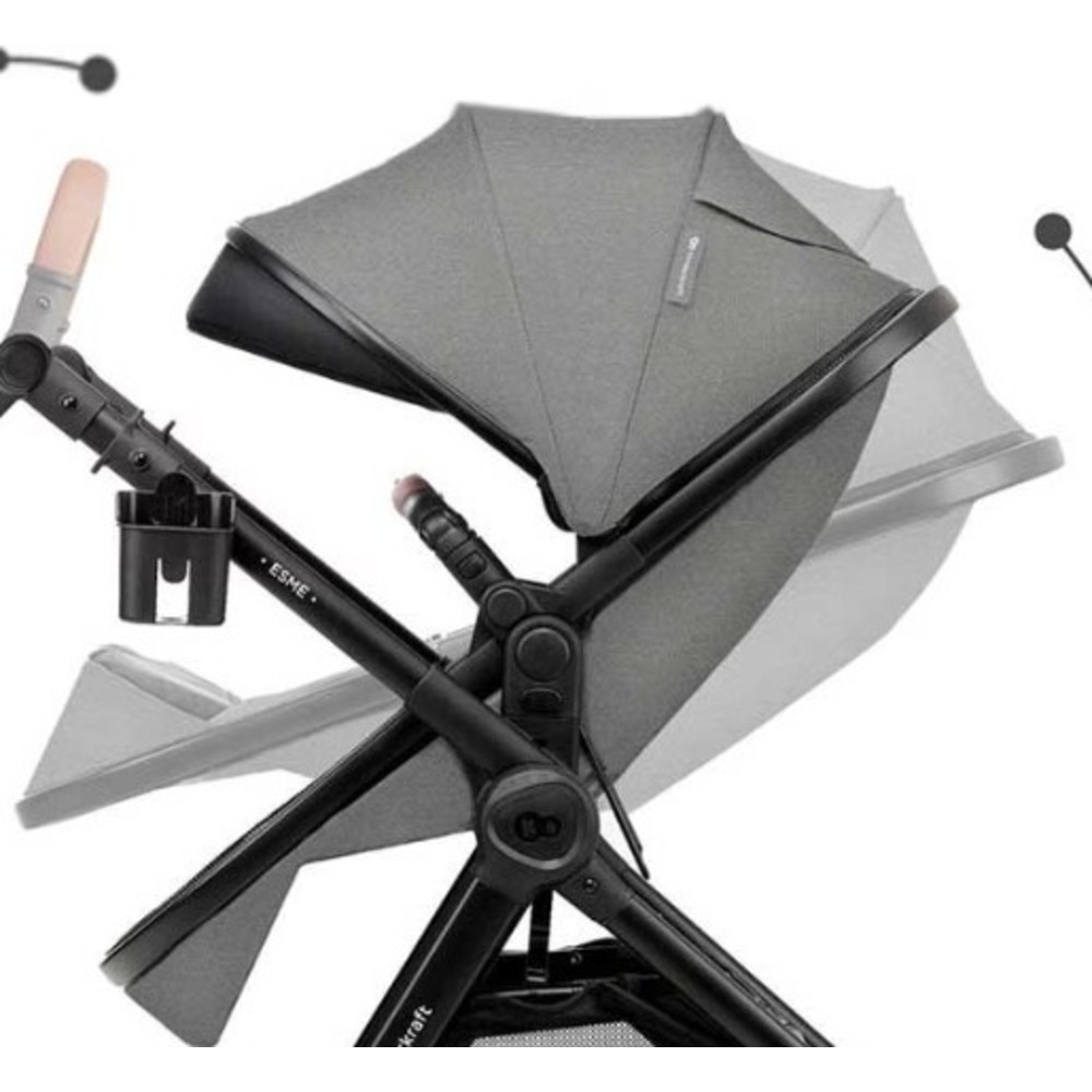 Kinderkraft - Esme Pro 3-in-1 Travel System 0-22kg