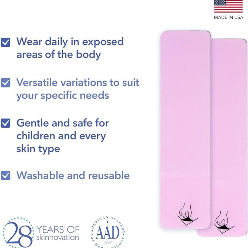 Bioderms - Epiderm Silicone Gel Scar Strips - Clear - 2 Pcs