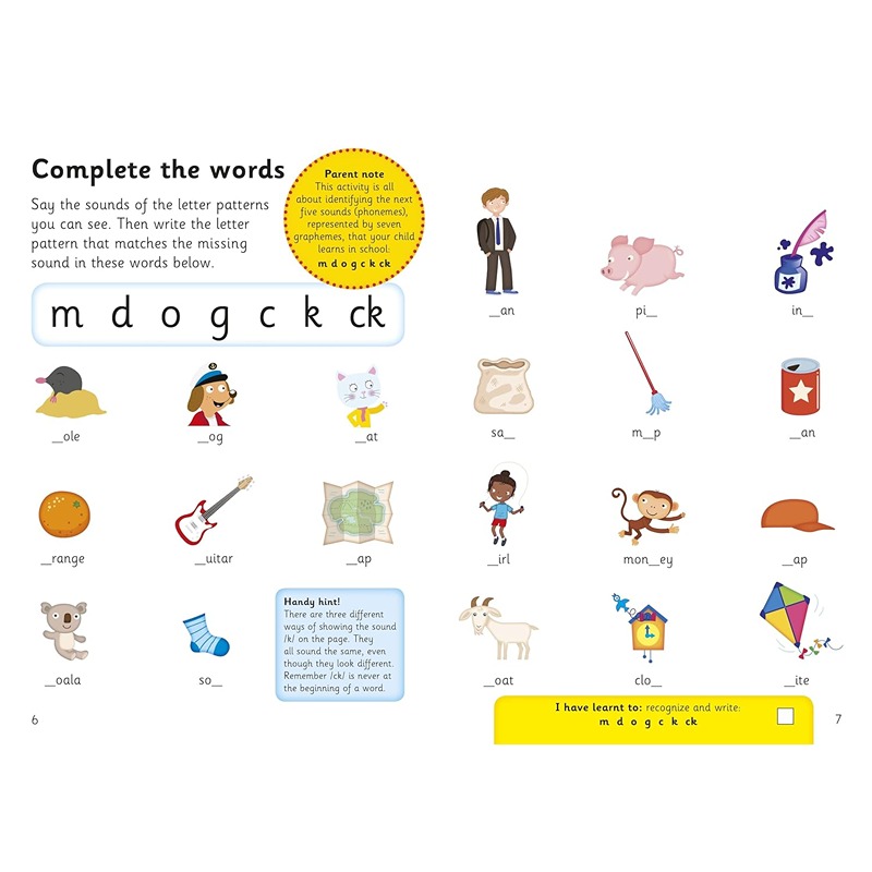 Ladybird I'm Ready For Phonics! Workbook 2