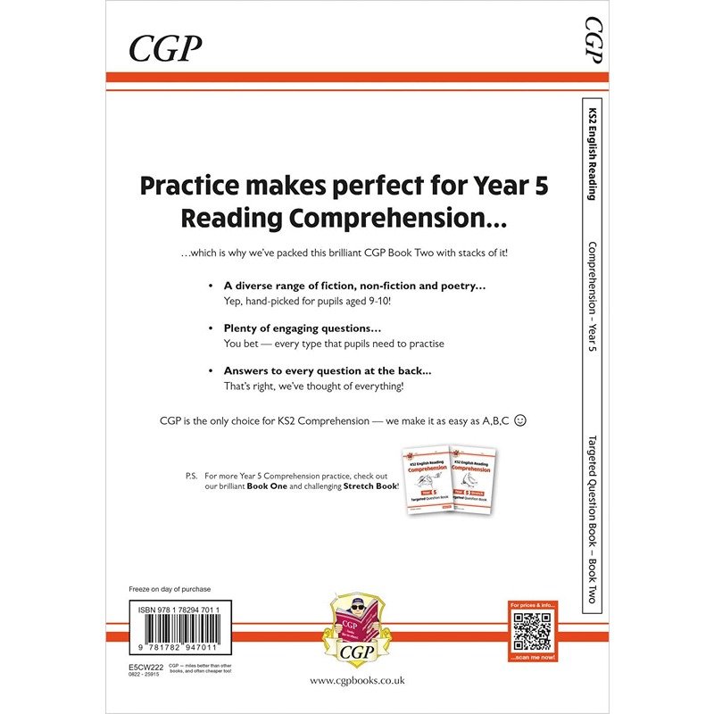 KS2 English Targeted Question Book: Year 5 Comprehension Book 2