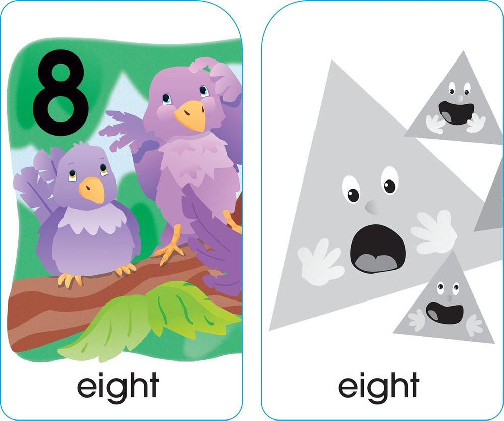 Puzzle Cards Numbers, Colors & Shapes