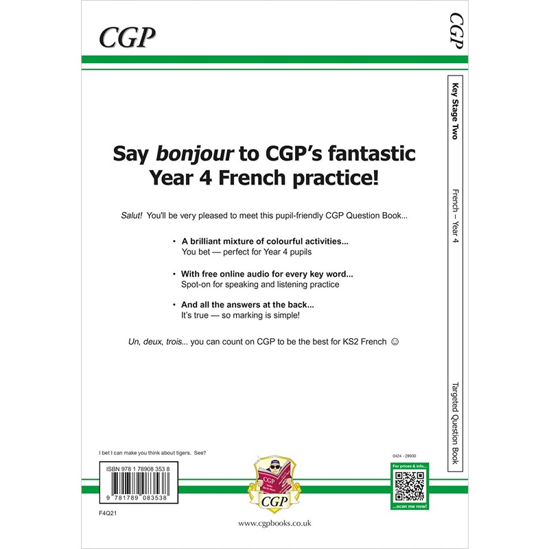 KS2 French Targeted Question Book Year 4