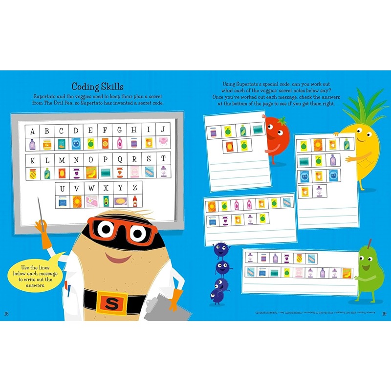 Supertato Sticker Skills Book