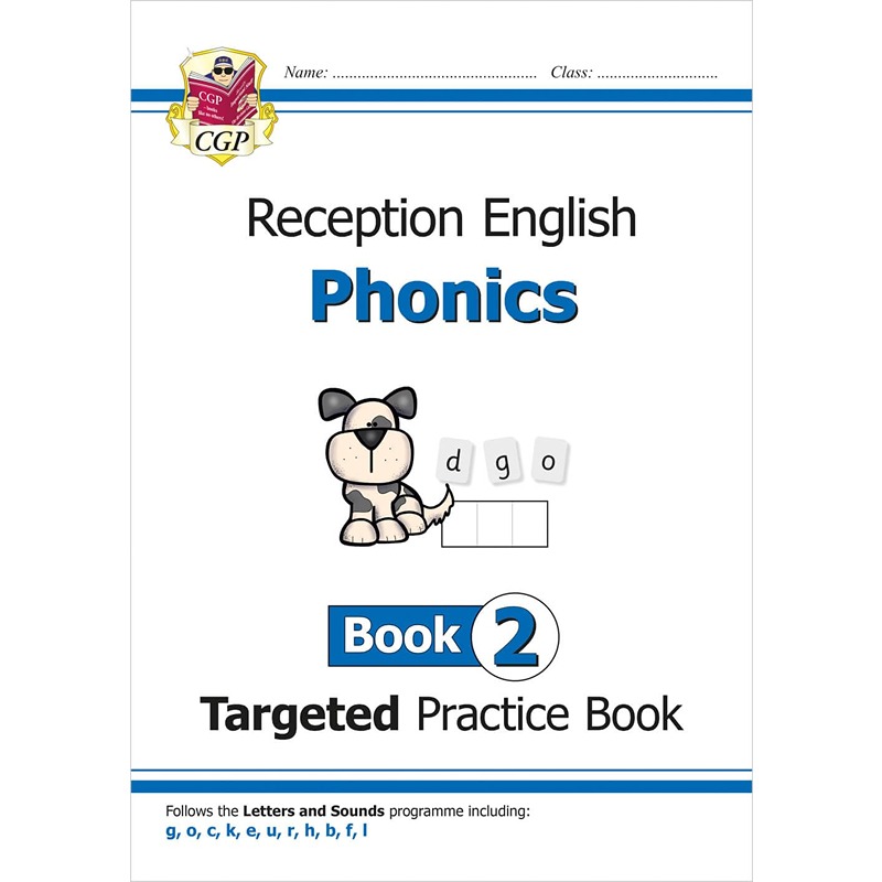 Reception English Phonics: Targeted Practice Book 2