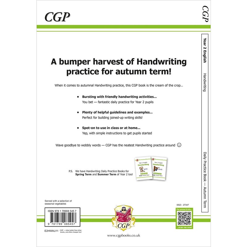 KS1 Handwriting Daily Practice Book: Year 2 Autumn Term
