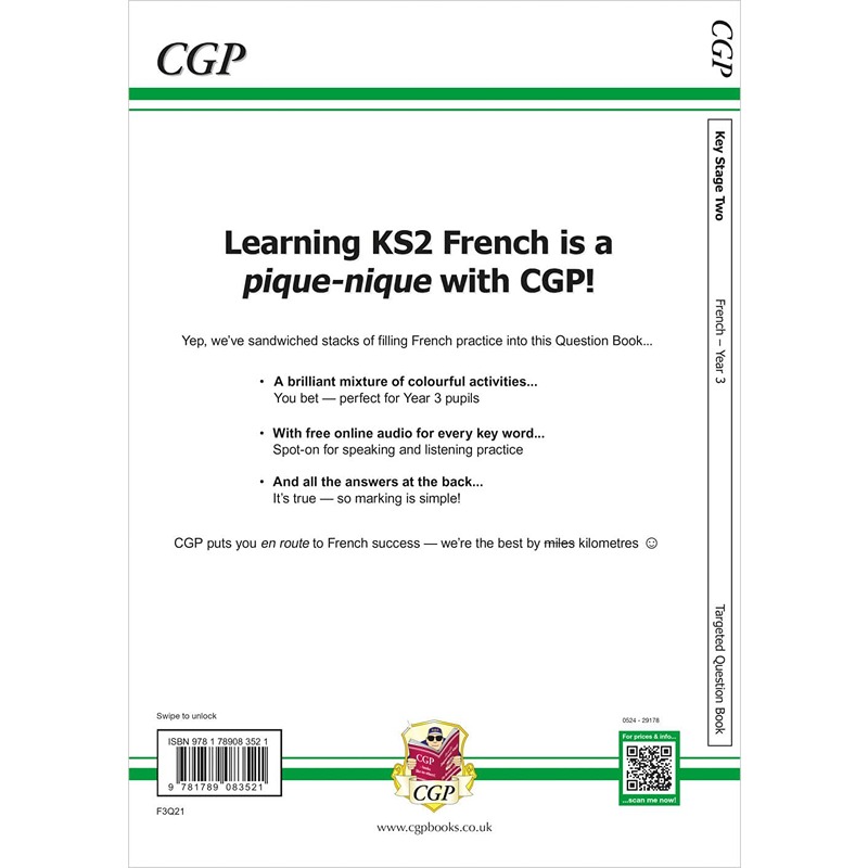 KS2 French Targeted Question Book Year 3