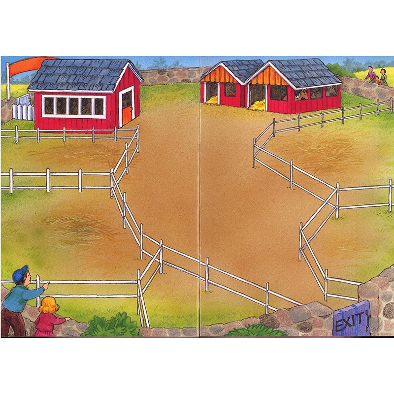 Petting Zoo Sticker Activity Book