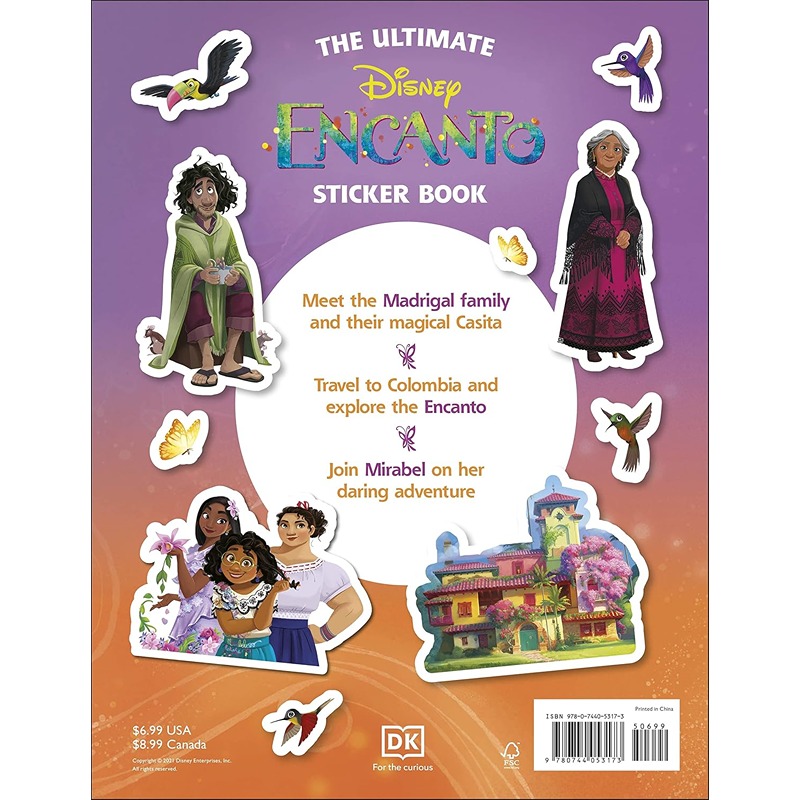 Disney Encanto The Ultimate Sticker Book