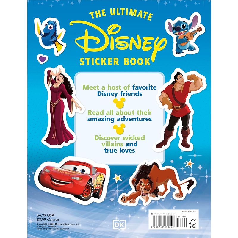 The Ultimate Disney Sticker Book