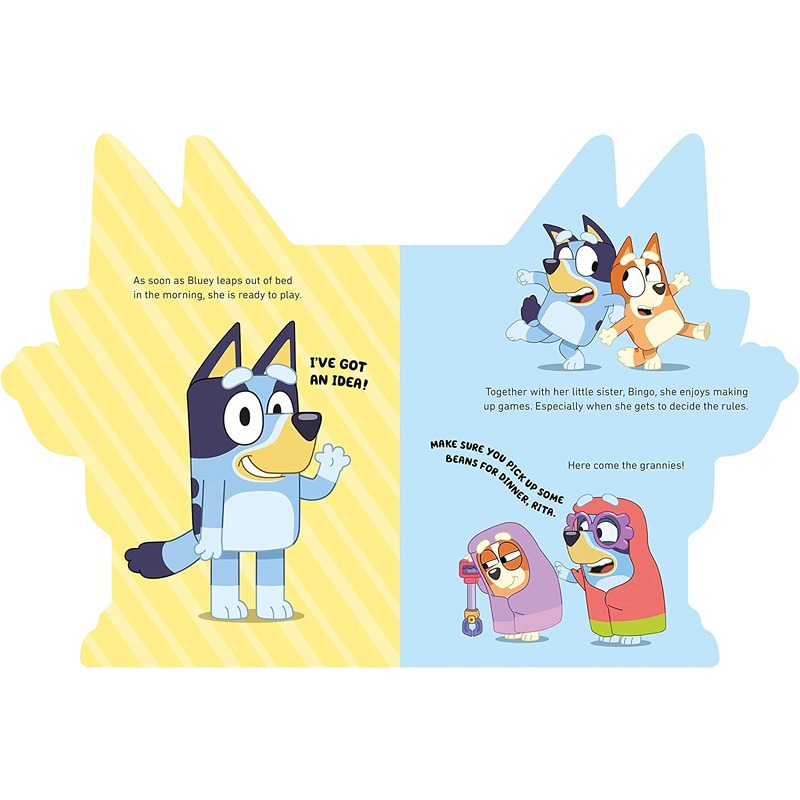 All About Bluey: A Bluey-Shaped Board Book
