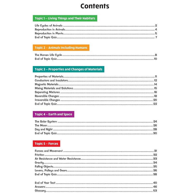 KS2 Science Year 5 Targeted Question Book