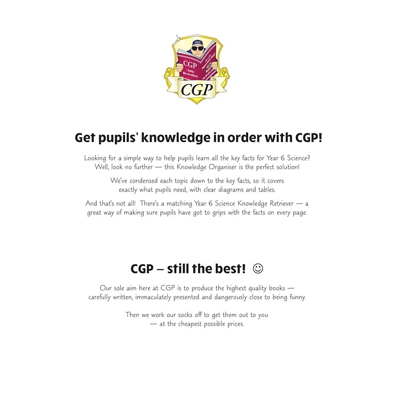 KS2 Science Year 6 Knowledge Retriever