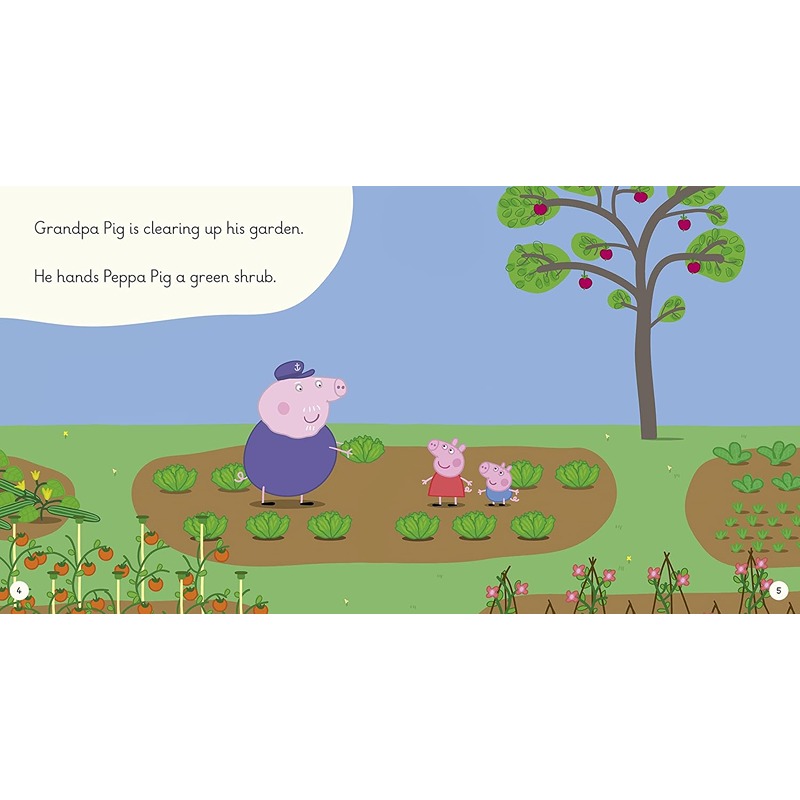 Learn With Peppa Pig: Garden Helpers Level 3 Book 8 Phonics Reader