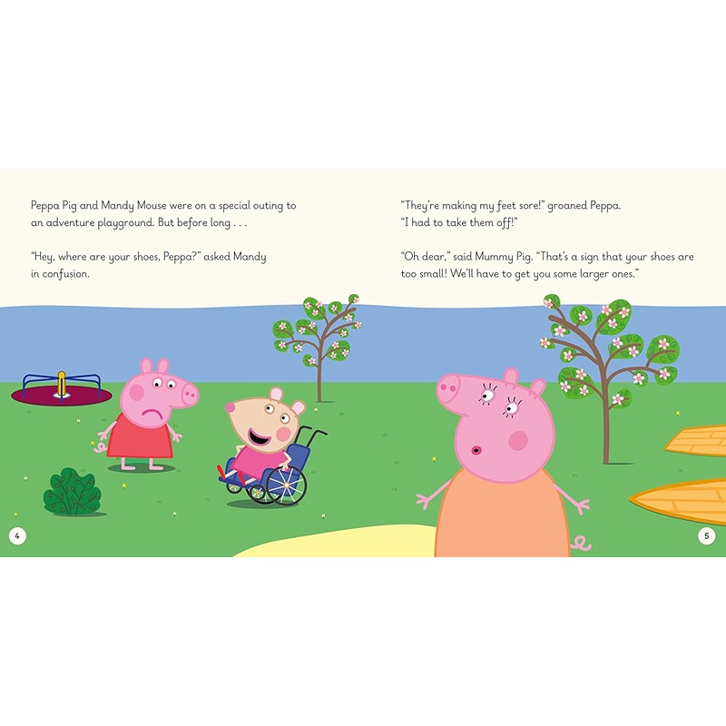 Learn With Peppa Pig Level 5 Book 10: Peppa And The New Red Shoes Phonics Reader