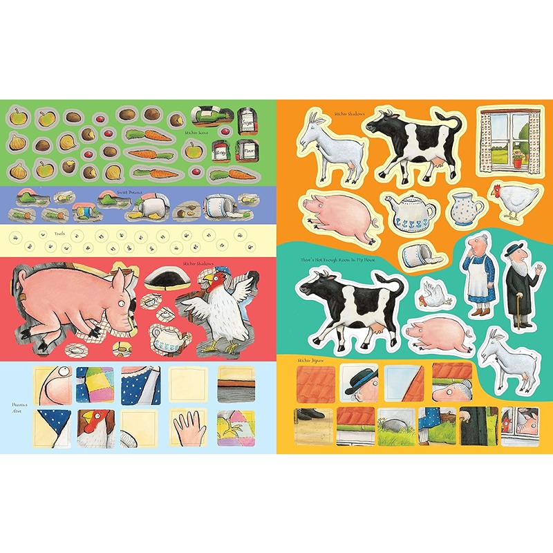 A Squash And A Squeeze Sticker Book