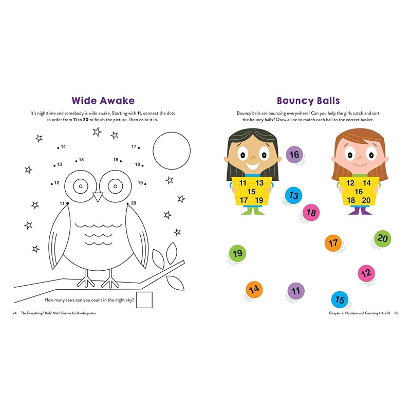 The Everything Kids Math Puzzles For Kindergarten
