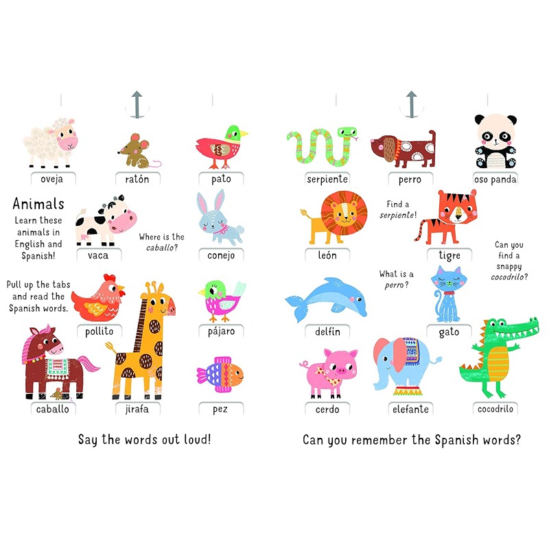 English - Spanish 100 Words