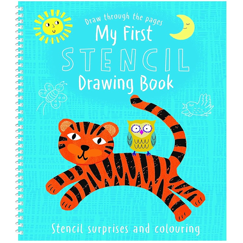 My First Stencil Drawing Book