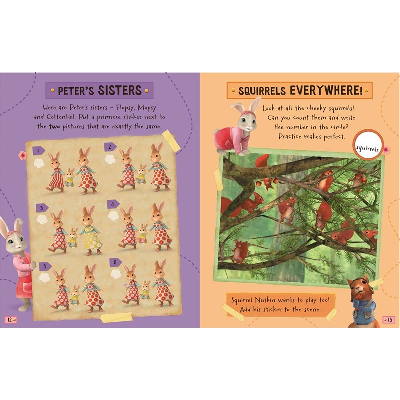 Peter Rabbit Animation: Best Friends Sticker Book